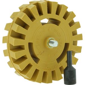 HPX - Caramelschijf Getand - Stickerverwijderaar - Met Boormachine Bitje