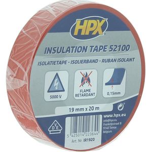 PVC isolatietape VDE - rood 19mm x 20m (HPXIR1920)