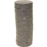 Isolatietape - Grijs - PVC - VDE-gecertificeerd - 19 mm x 20 m