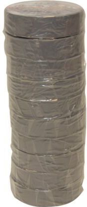 Isolatietape - Grijs - PVC - VDE-gecertificeerd - 19 mm x 20 m