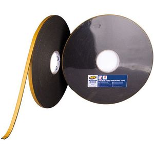HPX - Dubbelzijdige Bevestigingstape - Antraciet - 3mm - 25 Meter
