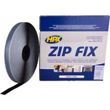 HPX - Zip Fix - Klittenband - Zwart - 20mm x 25m