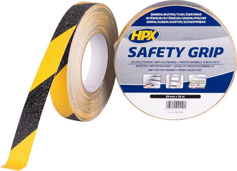 HPX - Anti-slip Tape - Geel Zwart - Tape
