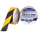 HPX Safety-Grip Anti-Slip Tape Zwart / Geel 50mm x 18 meter