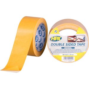 Dubbelzijdige universele tape - wit 50mm x 25m