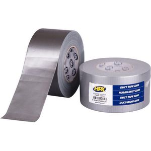 HPX - Duct Tape - Zilver - 75mm x 50m - 12 Stuks