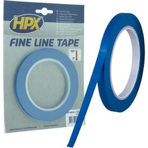 HPX Fine line tape (lineerband) | Blauw | 9mm x 33m - FL0933 | 40 stuks FL0933
