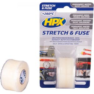 HPX - Stretch & Fuse - Zelfvulkaniserende Tape - Transparant - 25mm x 3m