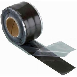 Stretch & Fuse Zelfvulkaniserende Tape - Zwart 25mm X 3m