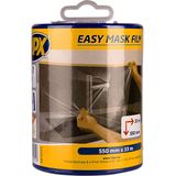 HPX Easy mask film crêpepapier 550mm x 33m + dispenser - DE5533 DE5533