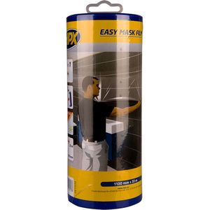 HPX Easy mask film crêpepapier 1100mm x 33m + dispenser - DE11033 DE11033