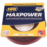 HPX - Max Power - Bevestigingstape - Zwart - 19mm x 16,5m - 10 Stuks