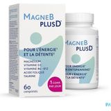 MagneBplusD - Magnesium Supplement - Glycerofosfaat - Vitamines B6 B9 B12 D