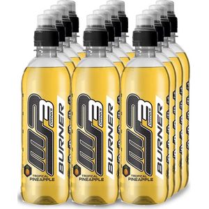 Burner (Pink Grapefruit - 12 x 500 ml) - MP3 - Carnitine drink - Sportdrank - 6 liter