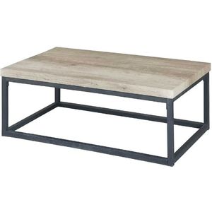 Hector - Salontafel - Zwart - MDF/Metaal - 100cm