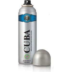 Cuba - Blue - Deo en Bodyspray - 200 ml - Deodorant