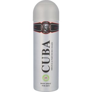 Cuba - Black - Deodorant Spray - 200 ml