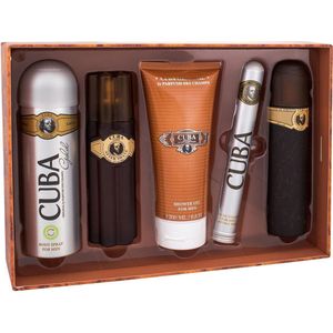 Cuba - Cuba Must Have Gold Gift Set, , After Shave shower gel and deospray