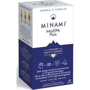 Minami Mor Epa Plus - 60 capsules - Visolie - Voedingssupplement