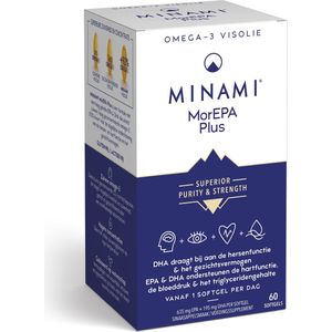 Minami Mor Epa Plus - 120 capsules - Visolie - Voedingssupplement