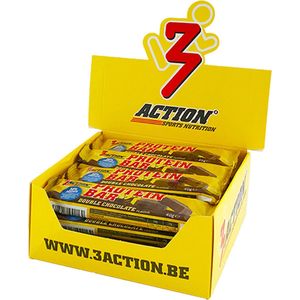 3Action Proteïne Sportrepen Chocolade - 20 Stuks