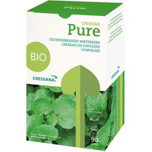 Cressana - CressanPure - Waterkers - Biologisch - Rijk aan Vitamine A en K