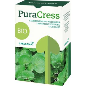 Cressana PuraCress gevriesdroogde waterkers BIO - 60 vegan capsules