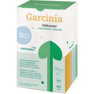 Cressana Garcinia Fatburner BIO - 90 vegetarische capsules