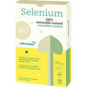 Cressana Selenium mosterdzaad BIO - 30 vegan capsules