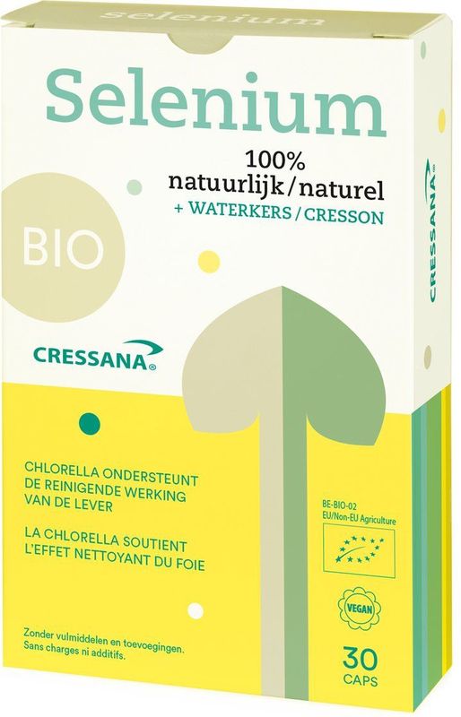 Selenium - Plantaardig - Ondersteunt Immuunsysteem - 100 Capsules