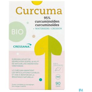 Cressana Bio Curcuma Caps 90