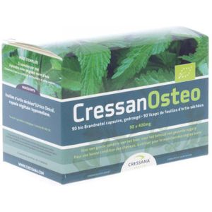 Cressana CressanOsteo brandnetel - Biologisch - 90 vegan capsules