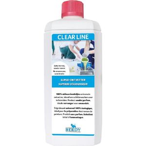 Clearline - 100% Milieuvriendelijke SUPERONTVETTER - 1 L - Berdy