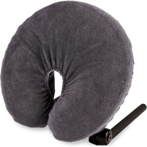 Overtrek hoofdsteun Grijs -MediPreventie | Massagetafel en stoel