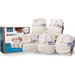 Bambinex - Wasbare Luier - Bamboe - 5 Stuks