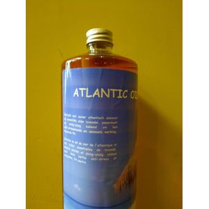 badschuim  voordeelverpakking 1 liter (met essentiele olien ) atlantic oil - badschuim met olie