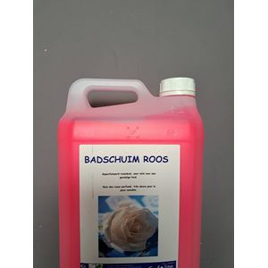 voordeel verpakking badschuim rozen 5 liter - mild voor de huid
