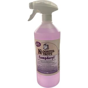 KloosterTrots CompAcryl - Uniek reinigingsmiddel voor het onderhoud van Composietsteen & Acryl sanitair - inhoud : 1 L spray- Prijs per stuk