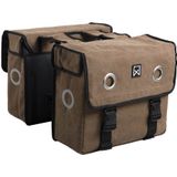 Willex Dubbele canvas tas 46 liter Grijs