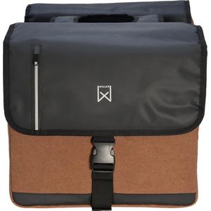 Willex Businesstas Dubbel 30 L Zwart en Bruin