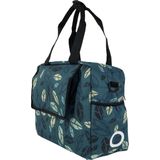 Willex Fietstas ""City Bush"" 19 L groen en blauw