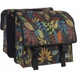 Willex Fietstas City Jungle Dubbel 19 L Oranje