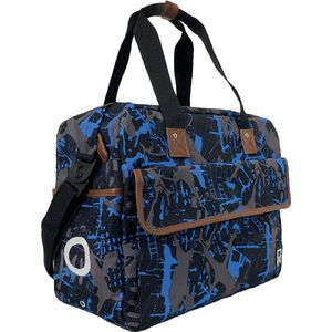 Willex Fietstas Ice 19 L Blauw en Zwart