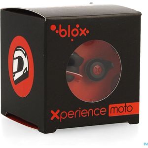 Blox Xperience Moto - Herbruikbare oordopjes voor motorrijders, motorsport, Quies-bal voor op de weg - vermindering van vermoeidheid - bescherming met gehoor- en akoestische filter met etui