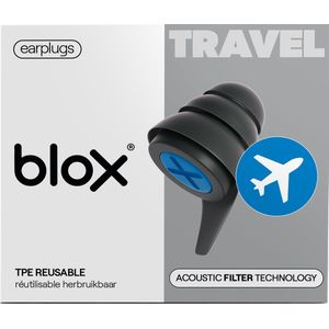 BLOX - Oordoppen Travel - Drukregulerende - Gehoorbescherming - 24 dB SNR