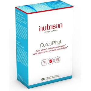 Nutrisan - Curcuphyt - Voedingssupplement - 60 Vegetarische Capsules - Kurkuma Extract