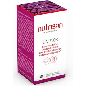 Nutrisan Livatox 60 Vegetarische capsules