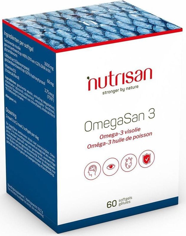 Nutrisan Omegasan 3 capsules 60sft