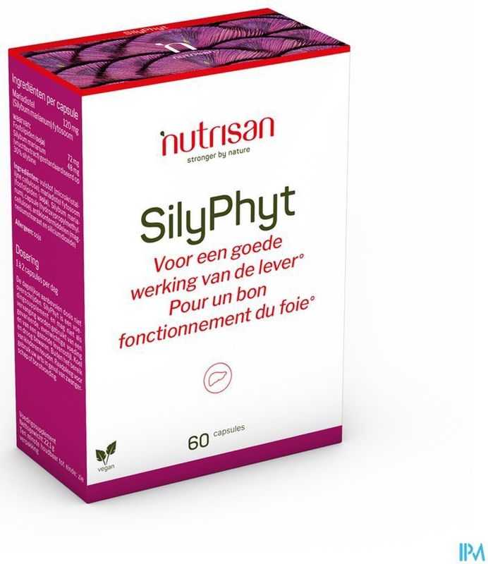 Silyphyt - Silybine - Kruidenextract - Hoog Opneembaar - 60 Capsules