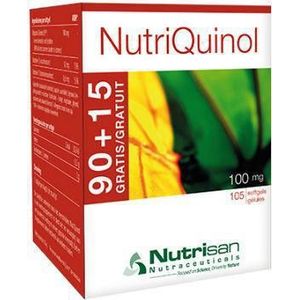 Nutrisan NutriQuinol 100mg Softgels 105st